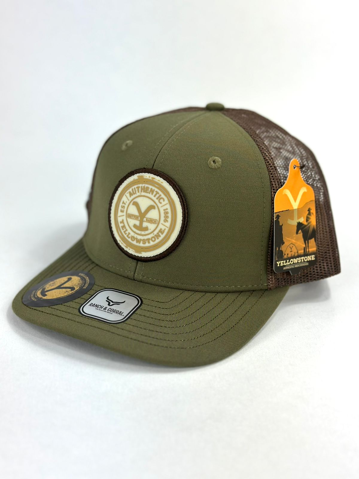 Gorra ranch corral Yellowstone green 20