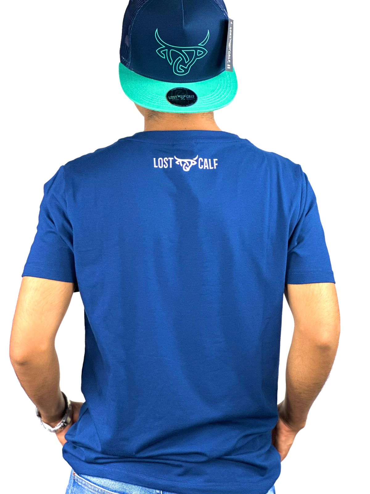 Playera Lostcalf Azul Marino