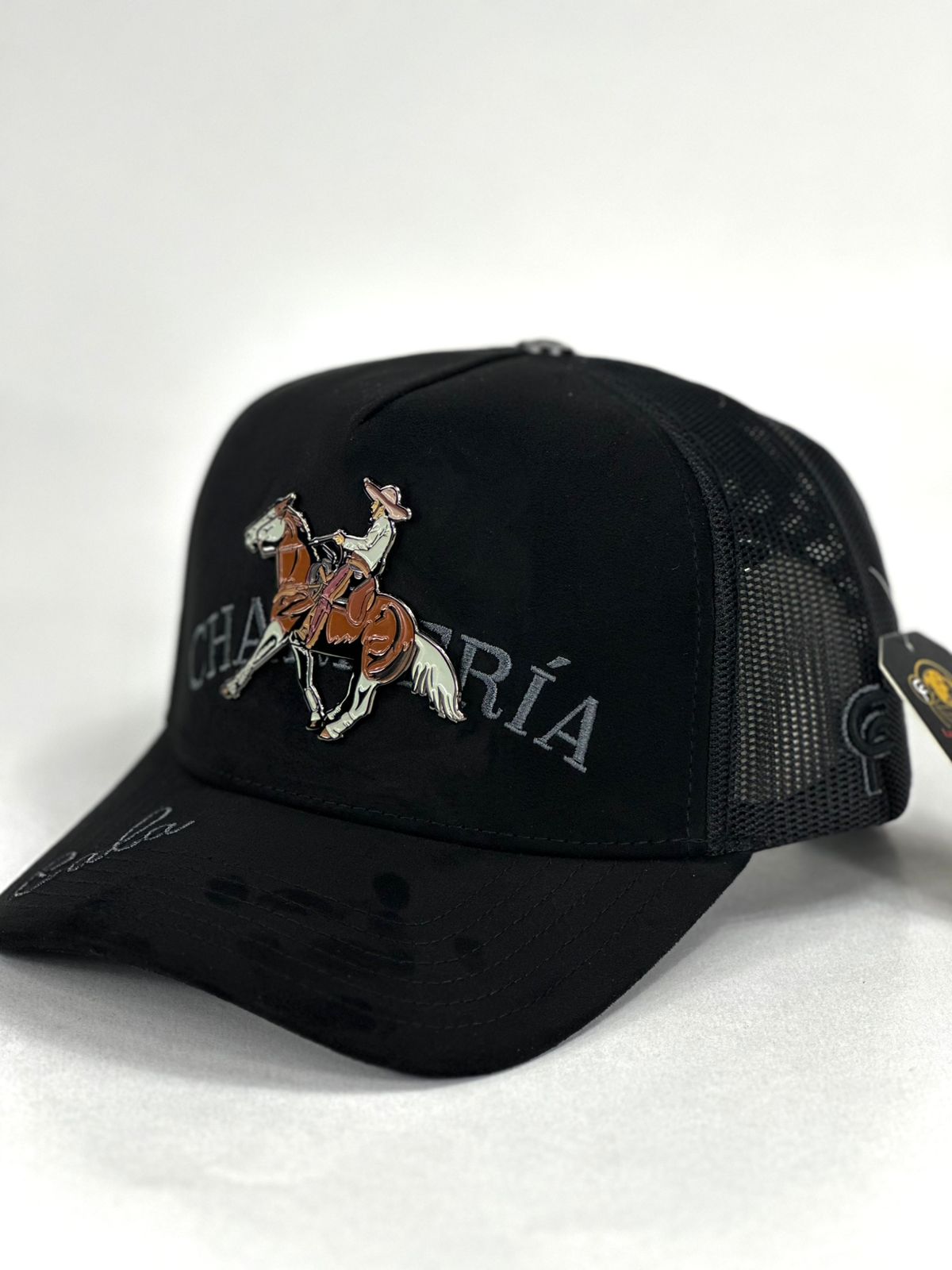 Gorra Charreria Florence Caps Cala black