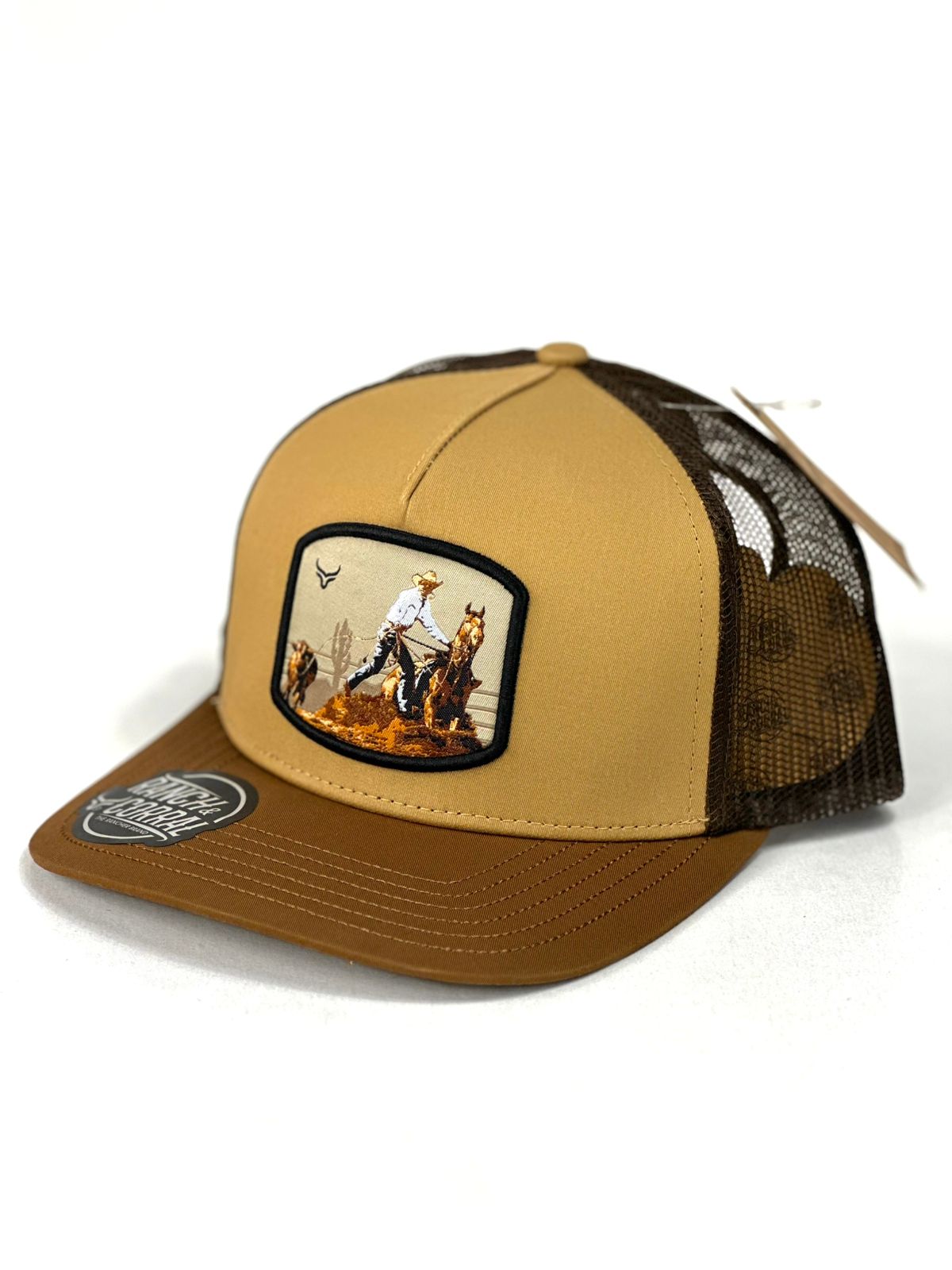 Gorra Ranch Corral Rodeo Lazo de Becerro
