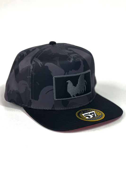 Gorra 5.7 Gallo Fino Black/Red