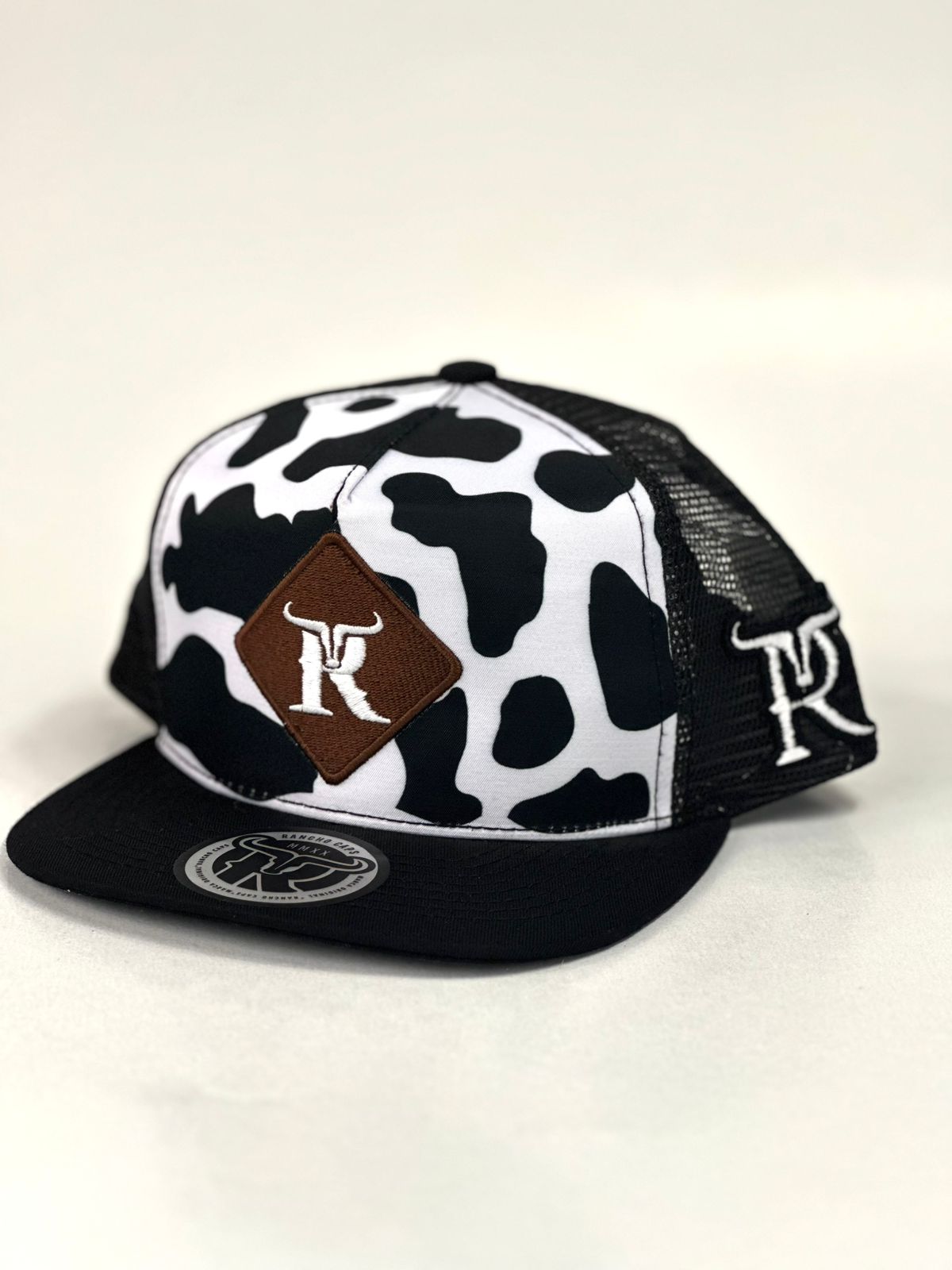 Gorra Rancho Caps blanco/negro