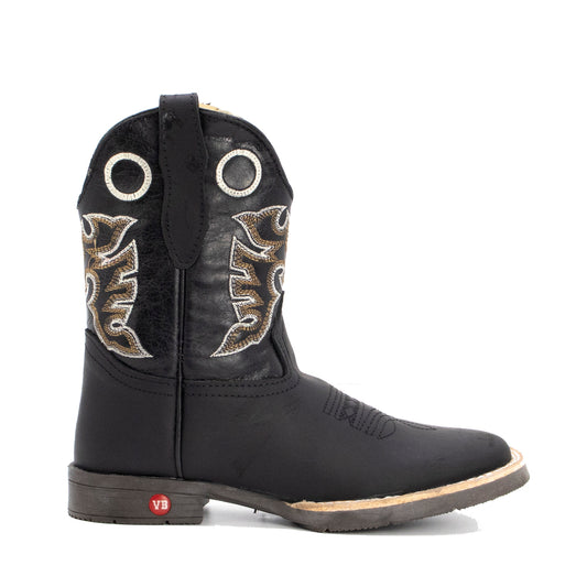 Botas Niño Ternero Negras