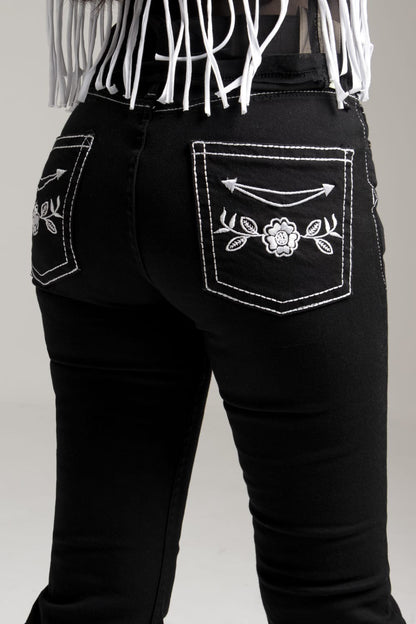 Pantalón Cactus Dama Negro