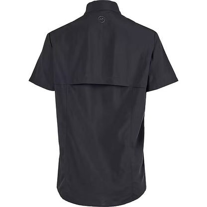 Camisa Magellan Negra Manga Corta Dama