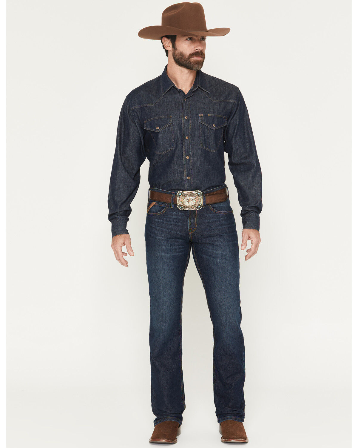 Pantalón Ariat M7 Slim Baron Straight Leg Jeans Hampton