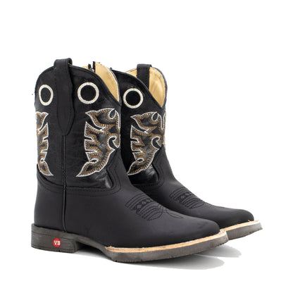 Botas Niño de Ternero Negras