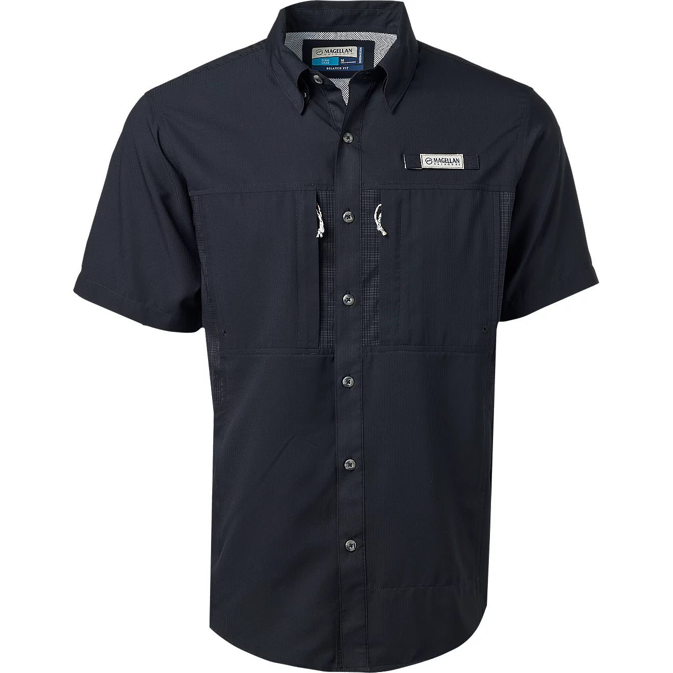 Camisa Magellan Manga Corta Negra Falcon