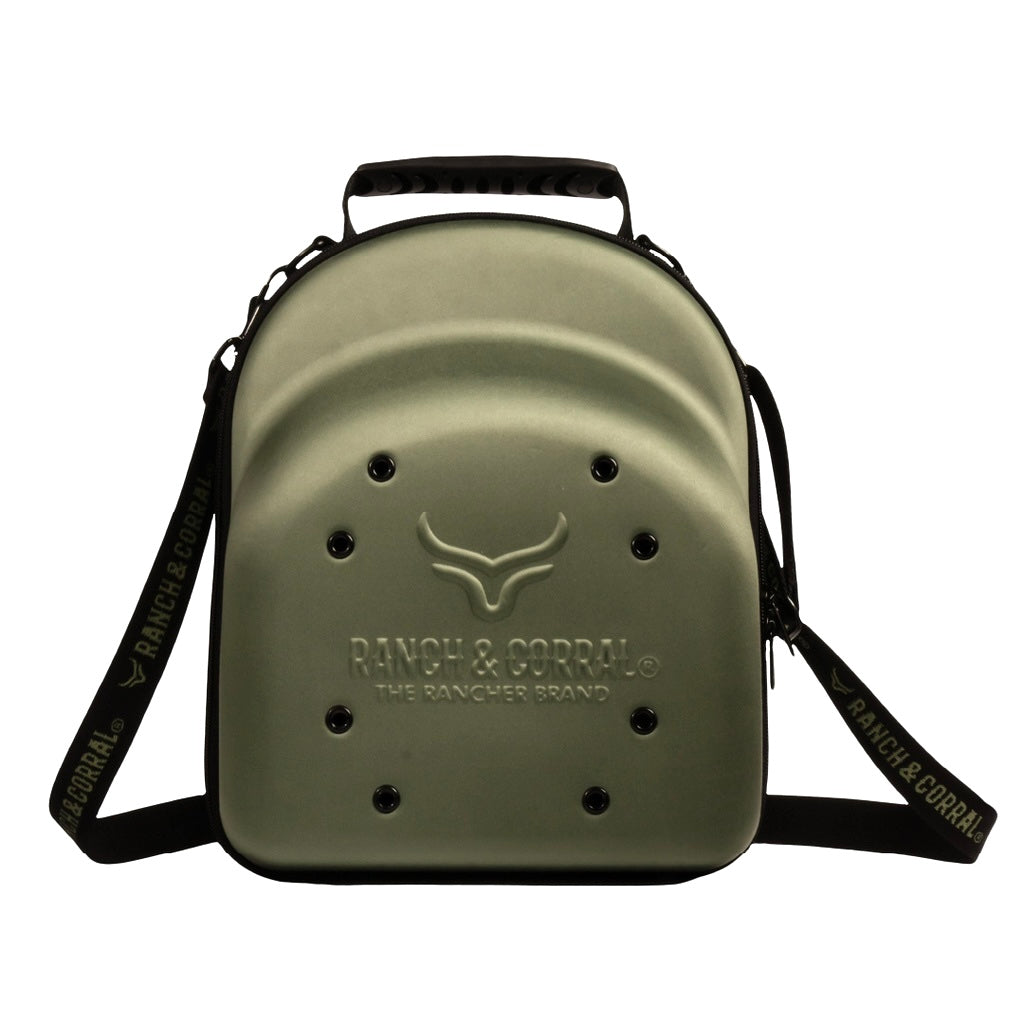 Porta Gorras Ranch & Corral Verde Militar Solido