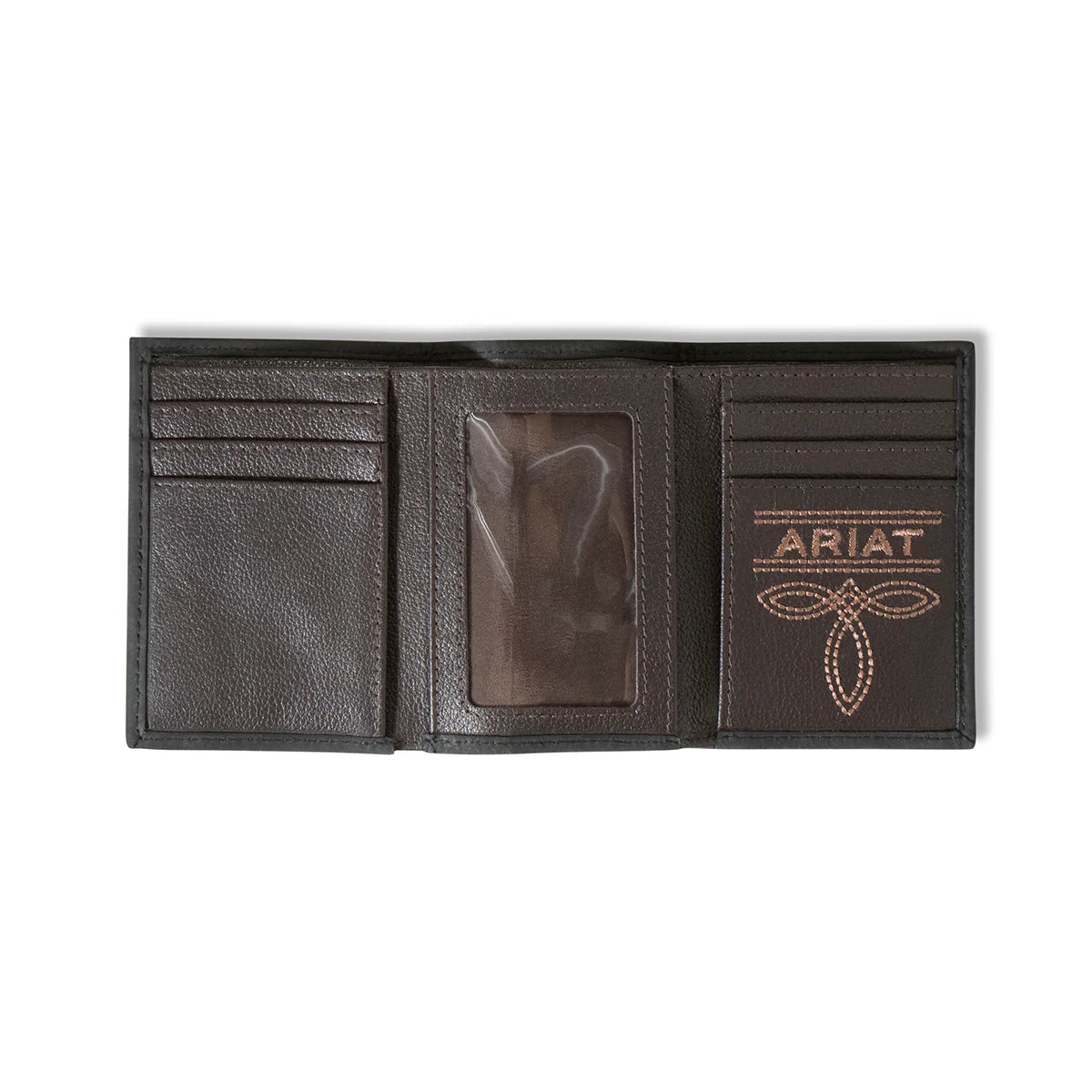 Cartera Ariat Black Trifold
