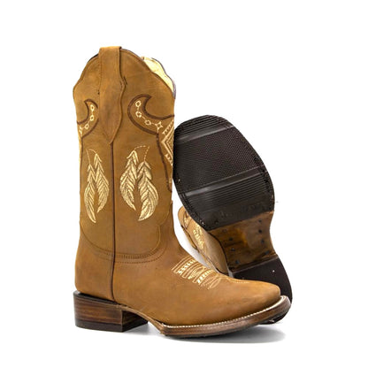 Bota Dama Desierto Miel