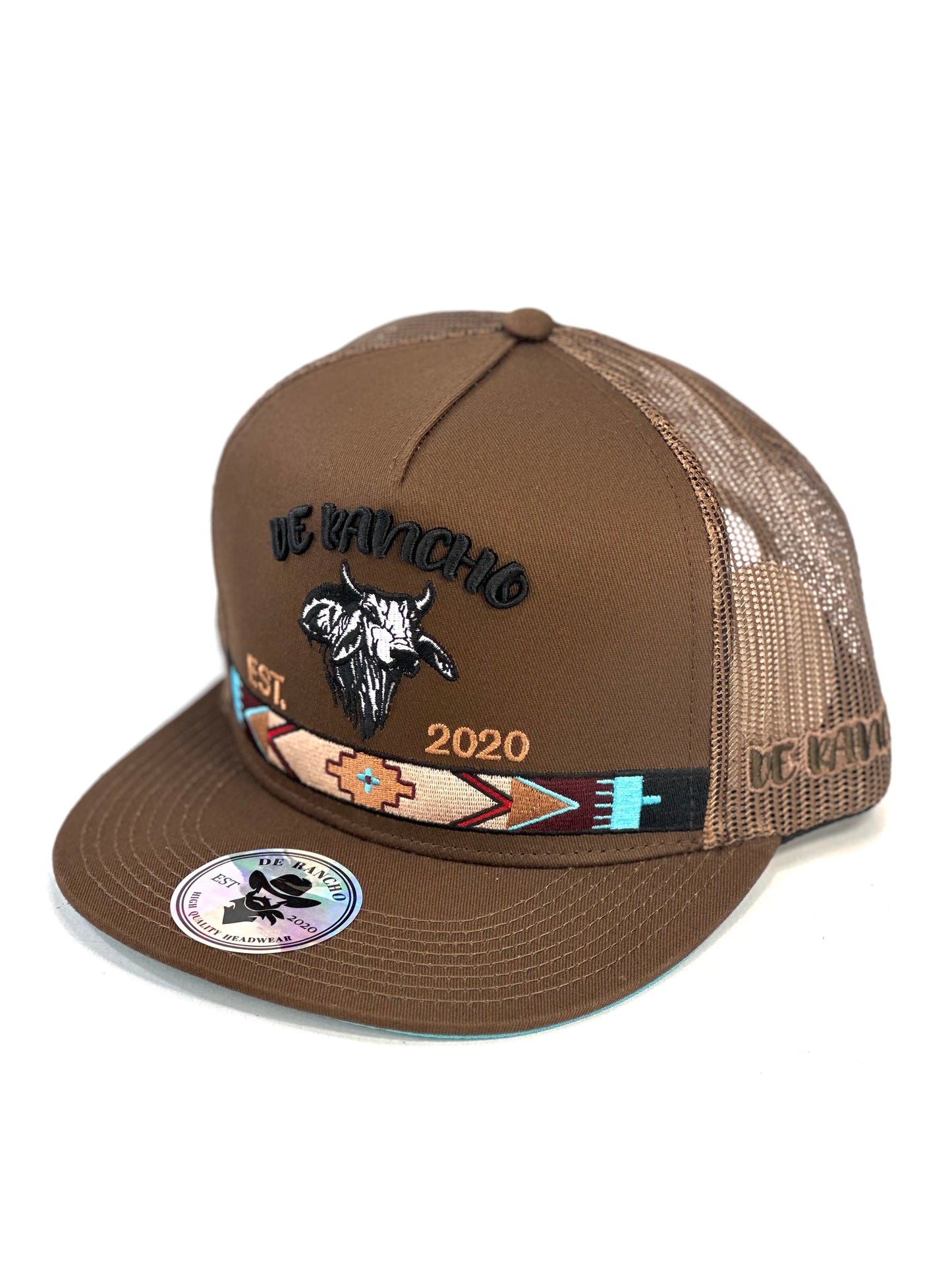 Gorra De Rancho Brahman Cafe