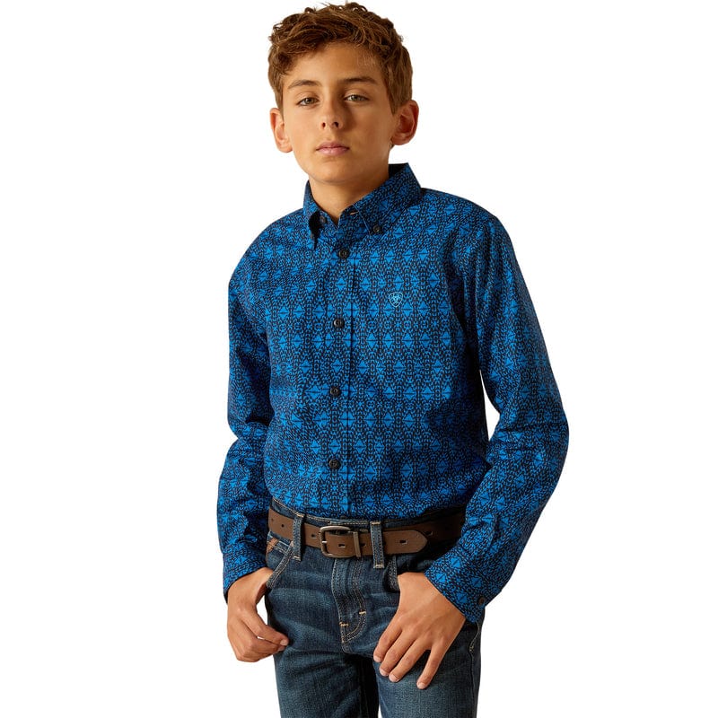 Camisa Ariat Pascual Fit Shirt Juvenil