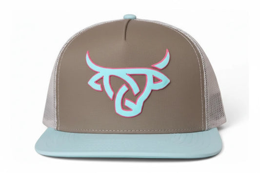 Gorra Lostcalf Blue Crema