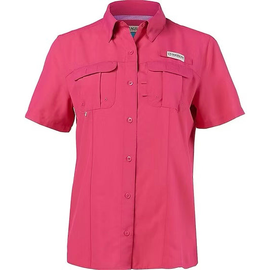 Camisa Magellan Rosada Dama Manga