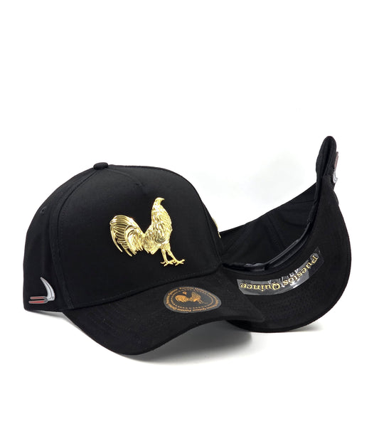 Gorra Gallo Fino Dorado