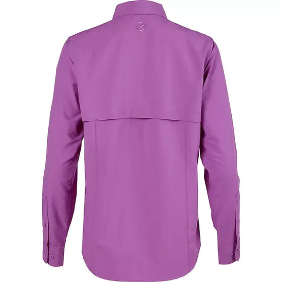 Camisa Magellan Bodacius Manga Larga Dama