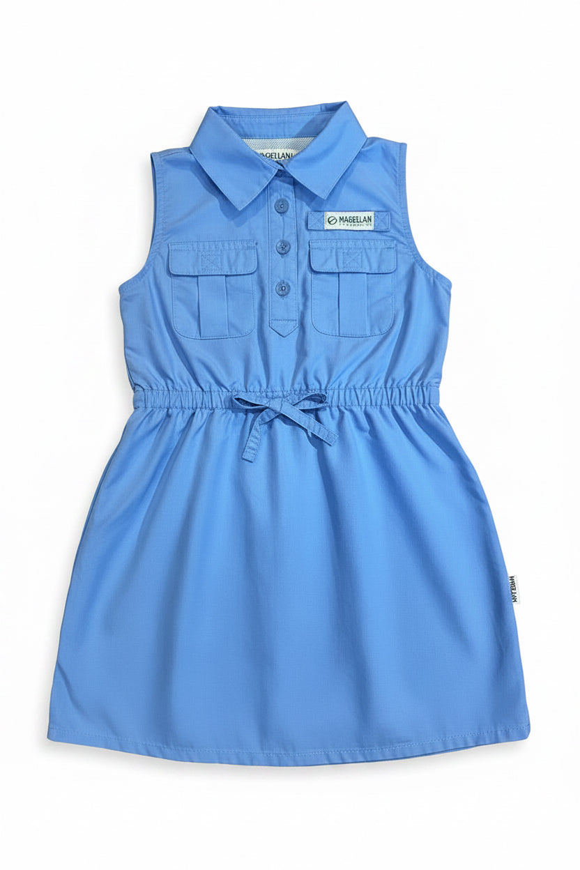 Vestido Magellan Niña Azul