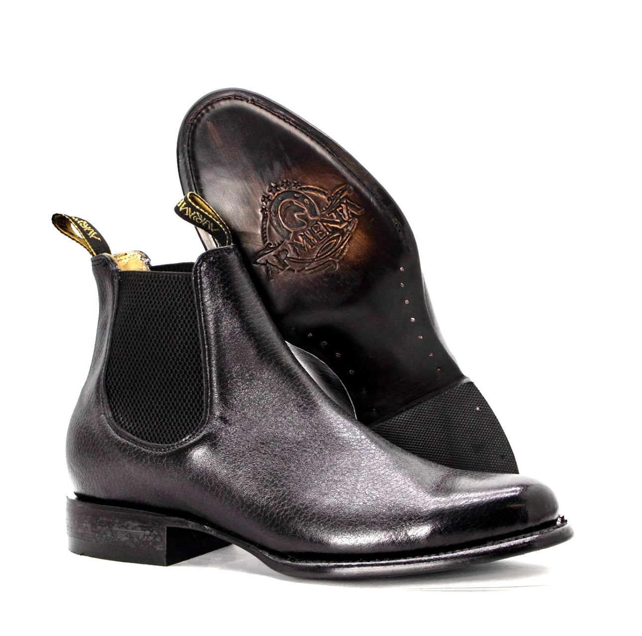 Botin Venado Armenta Negro