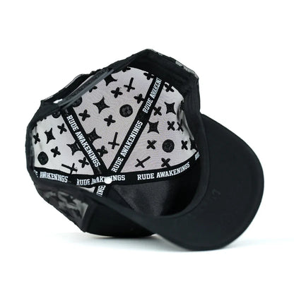 Gorra Rude Awakenings LA LA LA Black