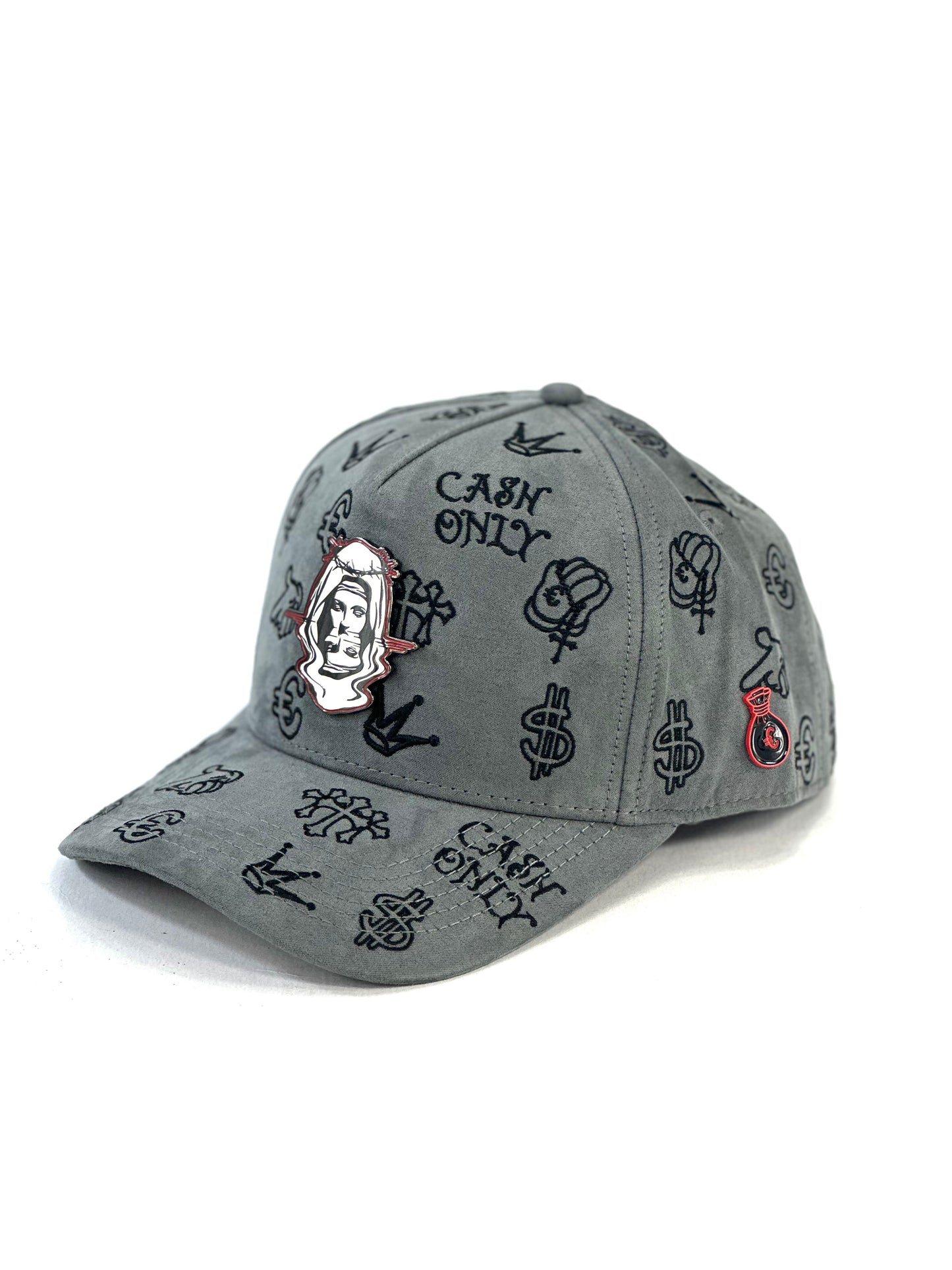 Gorra Cash Only Pray In Gray Curva