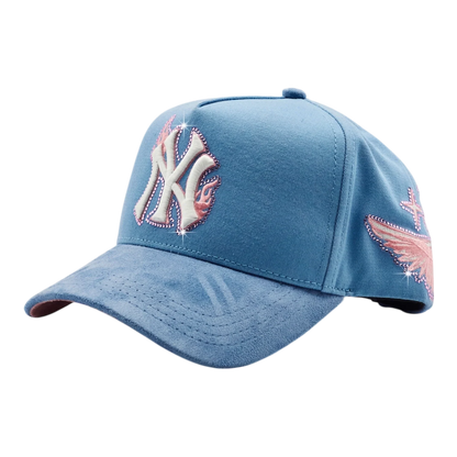 Gorra Dreamer Hats NY Flames Baby Blue
