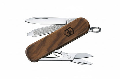 Navaja Victorinox Classic SD Madera De Nogal