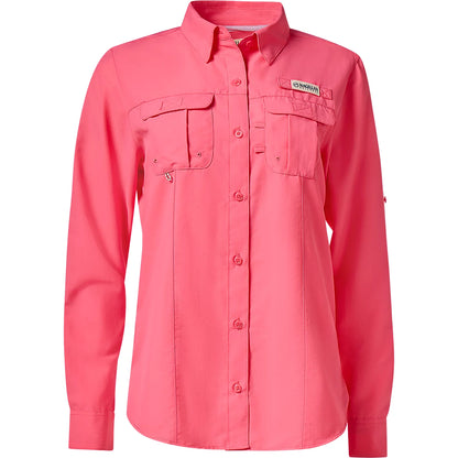 Camisa Magellan Manga Larga Dama Pink