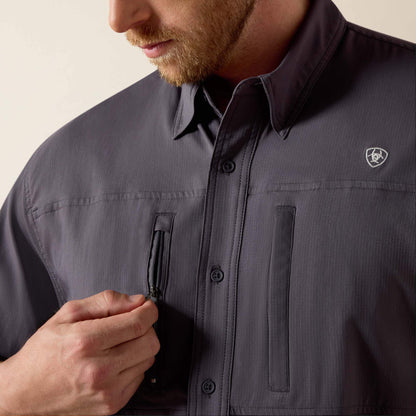 Camisa Ariat Venttek Charcoal