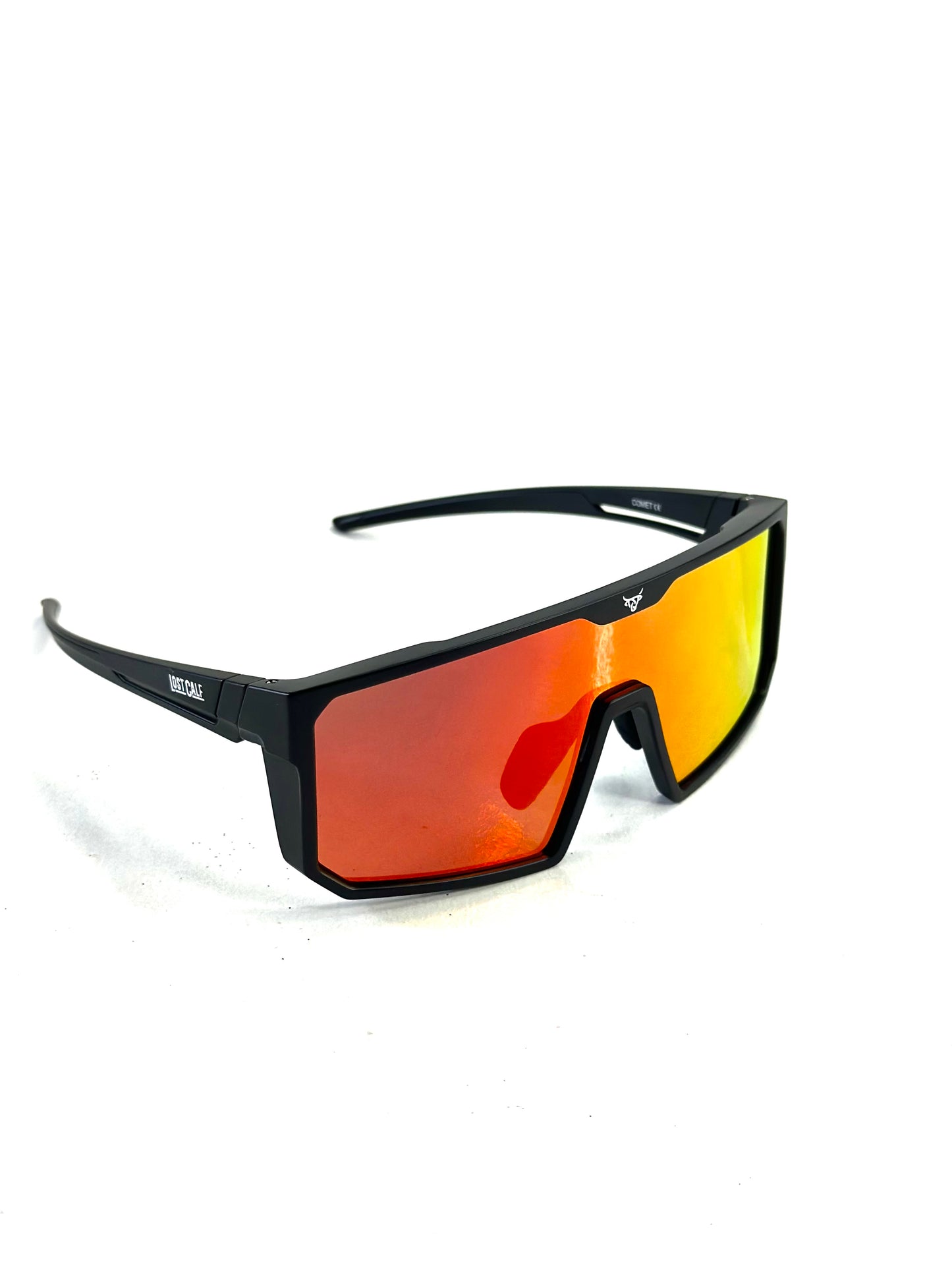 Lentes Lostcalf Cometa Black Red