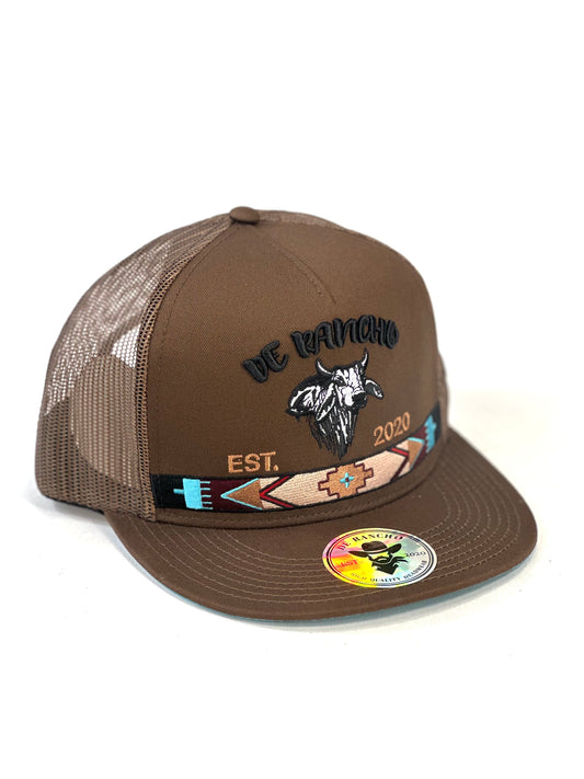 Gorra De Rancho Brahman Cafe