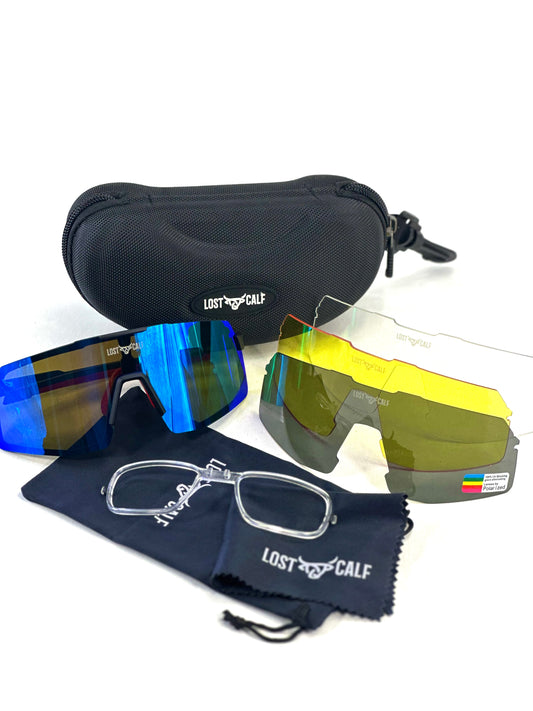 Lentes Lost Calf Euro Elite Black/Blue