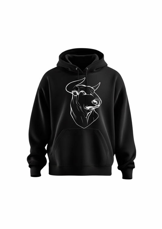 Sudadera Hrcaps Black/White