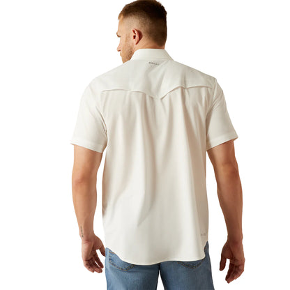 Camisa Ariat VentTEK Blanco Corte Fitted Caballero