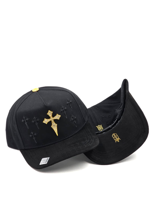 Gorra Big Boss Cruces Dorada