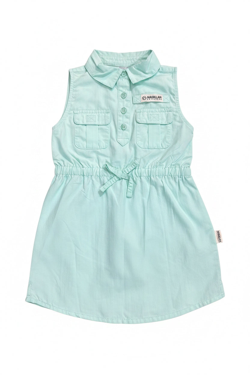 Vestido Magellan Niña Menta