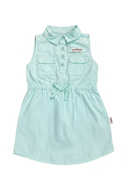 Vestido Magellan Niña Menta