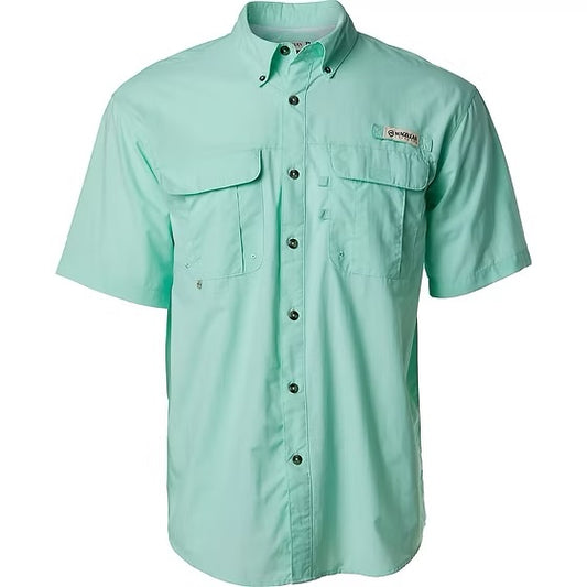 Camisa Magellan Menta Manga Corta Caballero