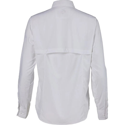Camisa Magellan Manga Larga Dama Blanca