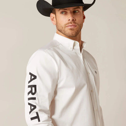 Camisa Ariat Team Logo Twill Classic Fit Caballero