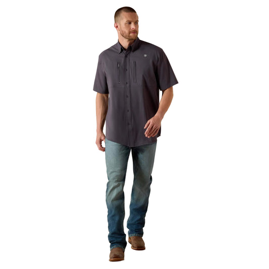 Camisa Ariat Venttek Charcoal