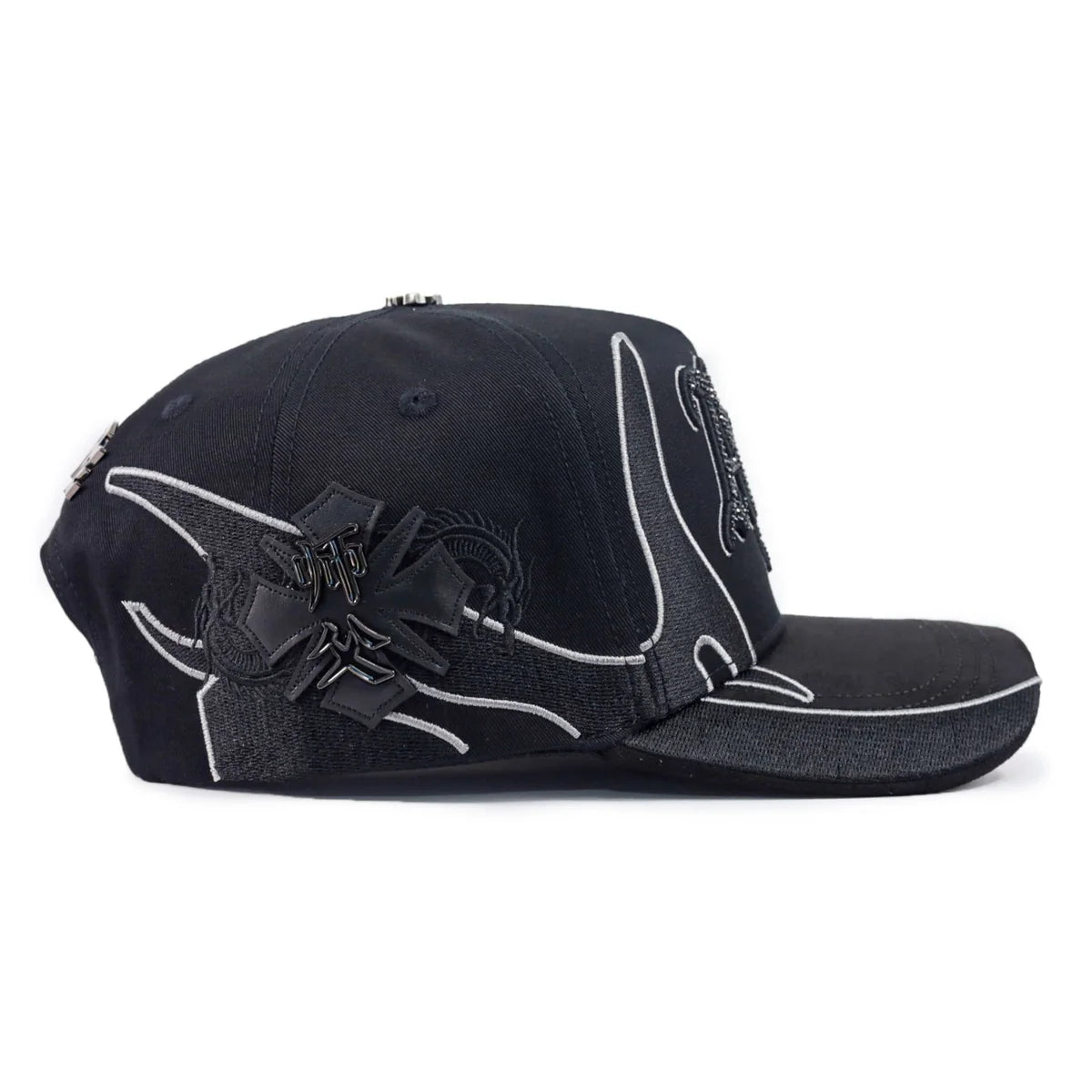 Gorra Báez X Shifu AB'Z Total Black
