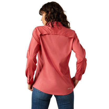 Camisa Ariat VentTEK Stretch Berry Dama