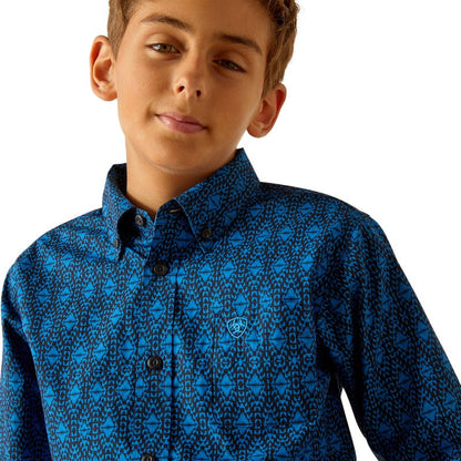 Camisa Ariat Pascual Fit Shirt Juvenil