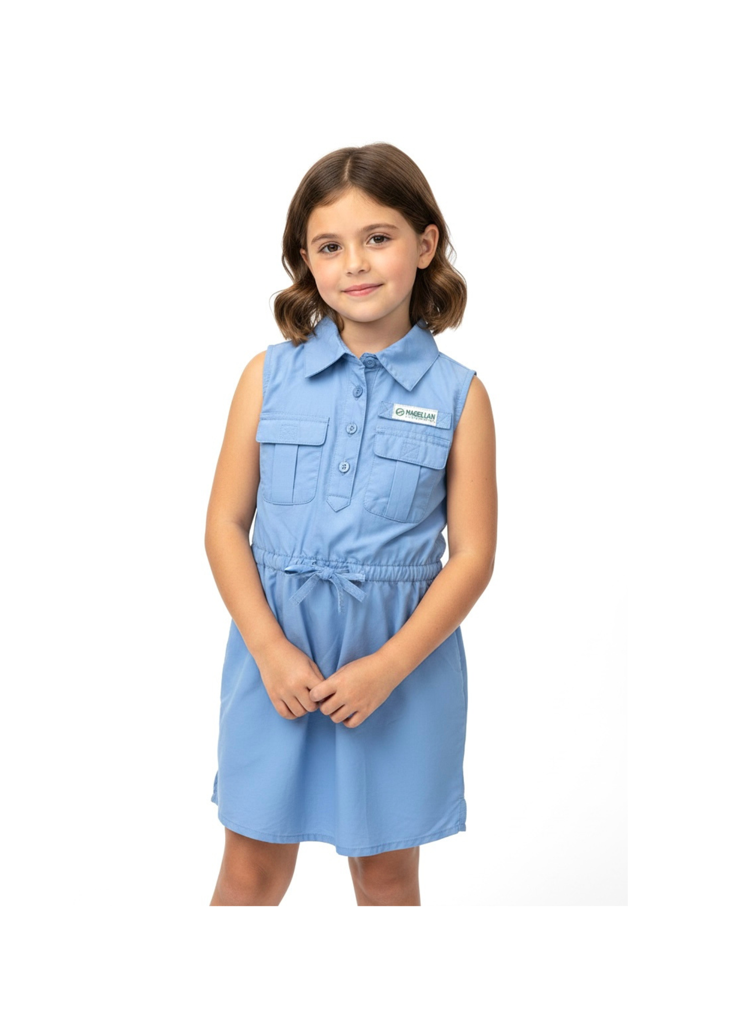 Vestido Magellan Niña Azul