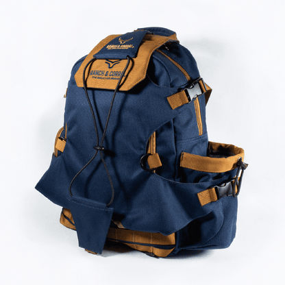 Mochila Vaquera Ranch & Corral Navy / Camel