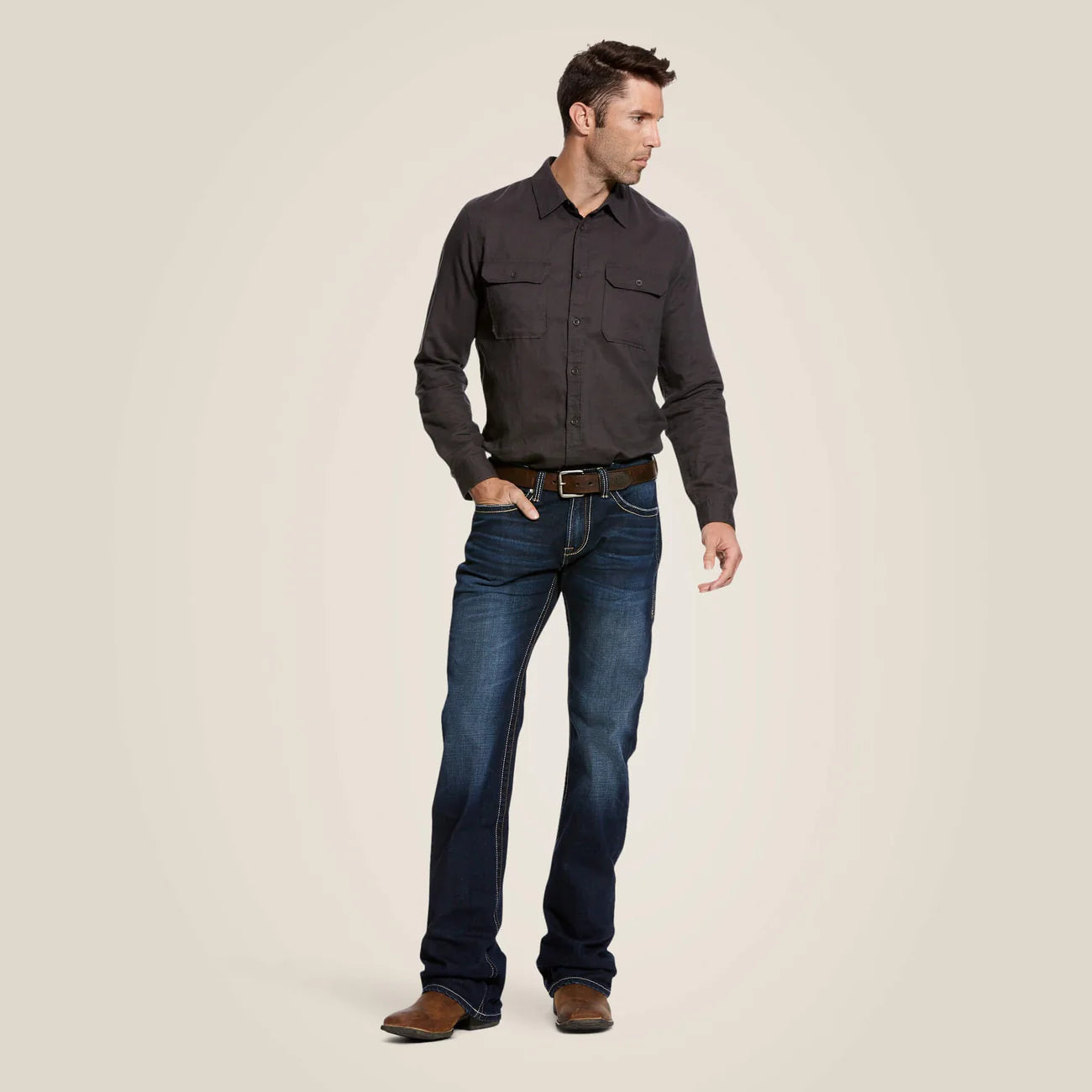 Pantalón Ariat M7 Rocker Straight Tanner