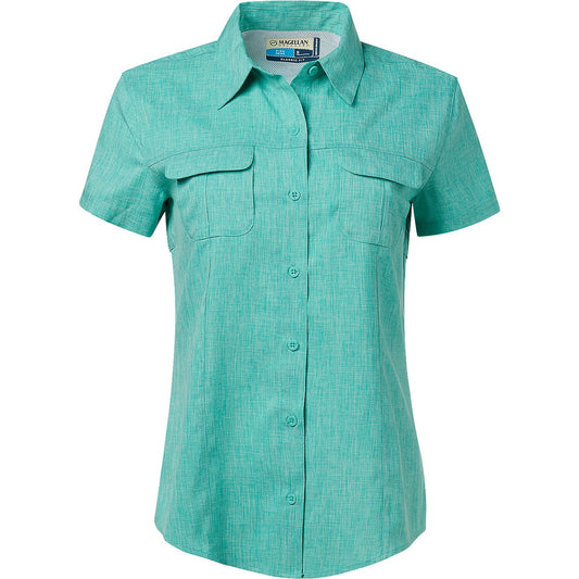 Camisa Magellan Manga Corta Dama Menta