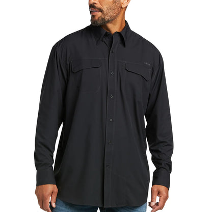 Camisa Ariat Venttek Outbound Black