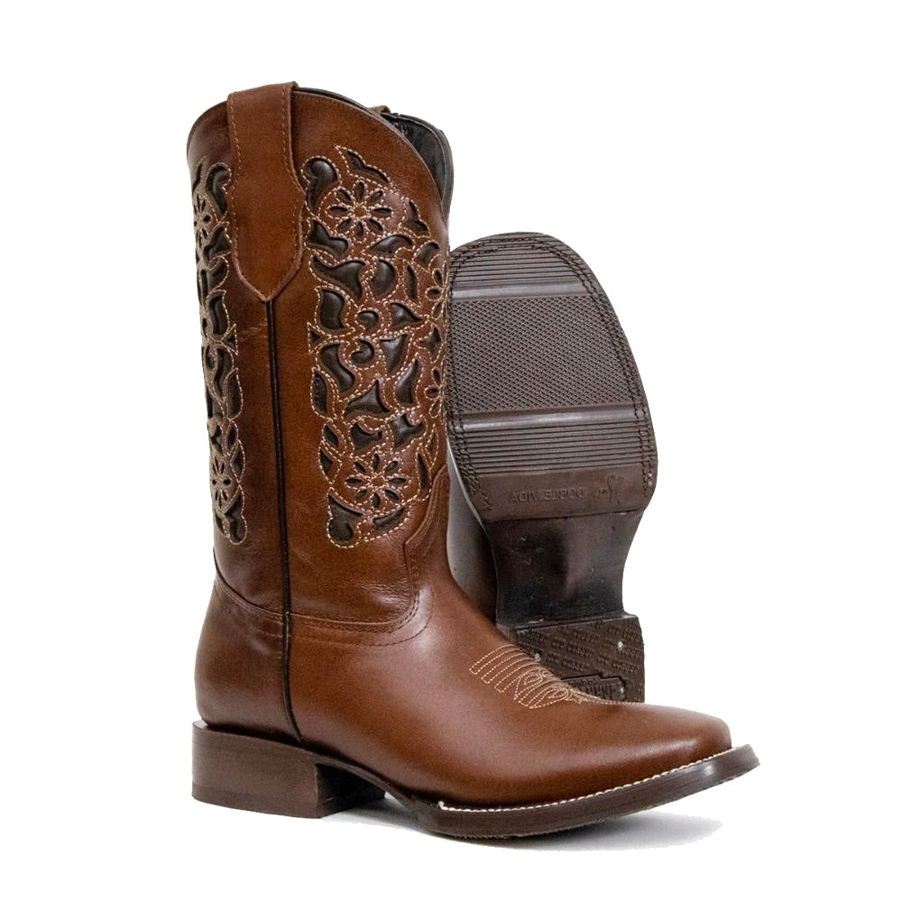 Bota Dalila Tabaco Dama